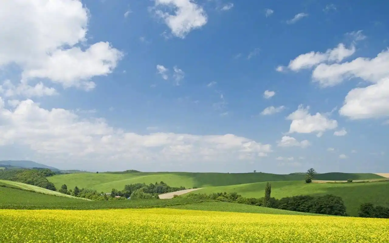 蓝天白云唯美风光图片高清壁纸高清大图预览1920x1200_风景壁纸下载