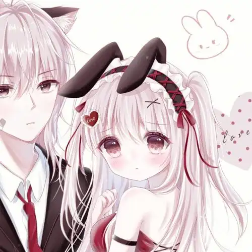 动漫情侣头像 禁传