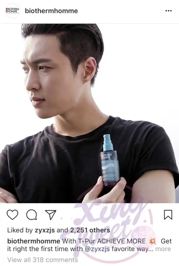 [张艺兴][分享]180623 叮咚叮~我们的小努力又instagram上线点赞啦