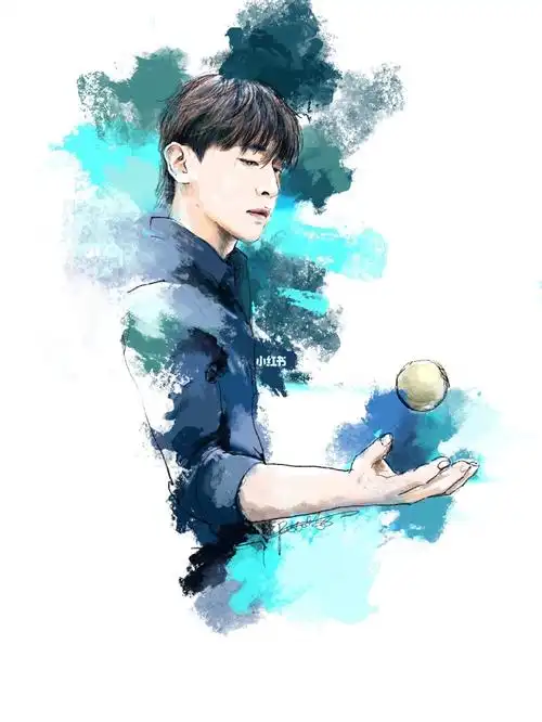 ipad pencil procteate#手绘##每日一画##头像#  676767 #邓伦