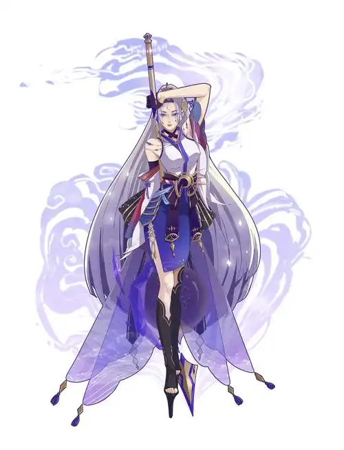 泷夜叉姬皮肤淡月微云