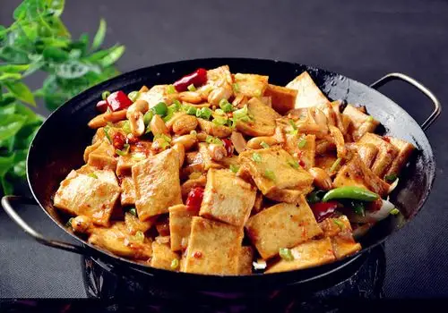 【亲子厨房】干锅千页豆腐