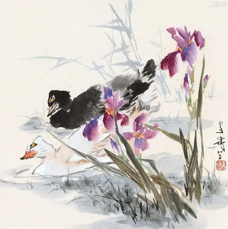 国画大家王雪涛老师作品 - 抖音