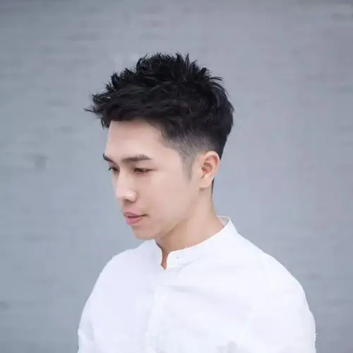 男士短发_微发型