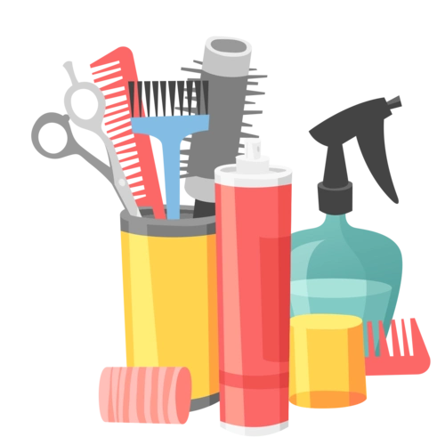 理发卡通图片大全