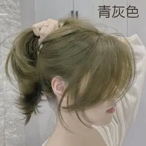 格格家青灰色染发剂膏植物天然正品品牌女自己在家染发闷青棕色纯