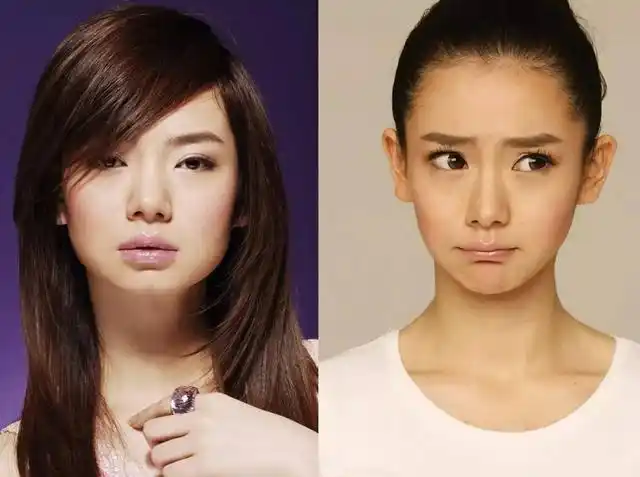 因为大多数东方人的眼睛还是比较小的,许多人还是丹凤眼,单眼皮.