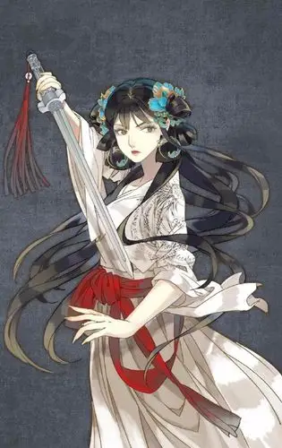 待她长发及腰公子娶她可好二次元古风长发美人特辑