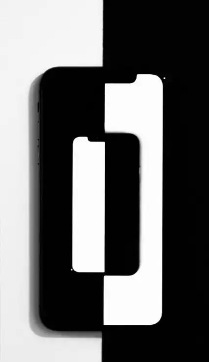 很酷的黑白锁屏壁纸高清 满满高冷气质的锁屏_qq头像个性网