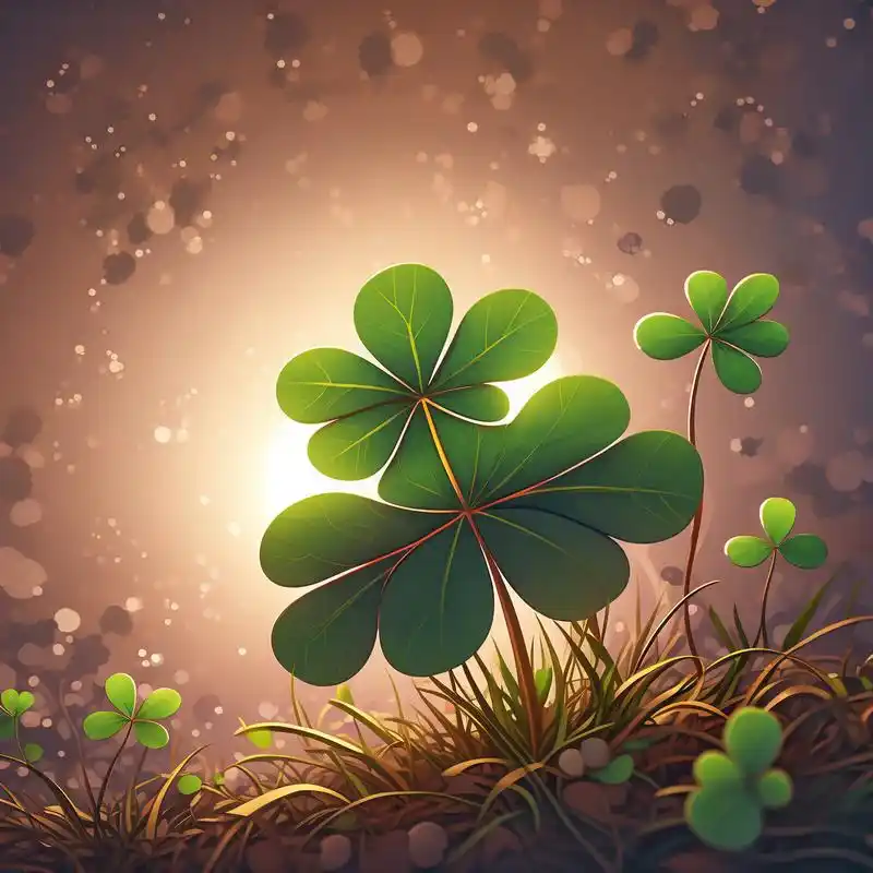 92四叶草头像,愿你微信幸运每一天92