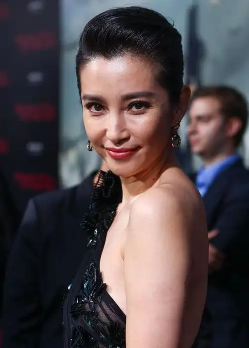 李冰冰写满一脸的微笑一脸的从容一身的爽净一身的甜意