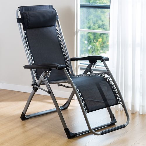 折叠躺椅午休办公室午睡阳台家用休闲孕妇靠背懒人椅冬夏两用椅子