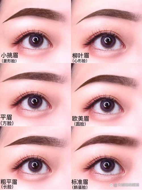 正确的眉形非常重要,可以改变一个人的气质,起到修饰五官,脸型的作用