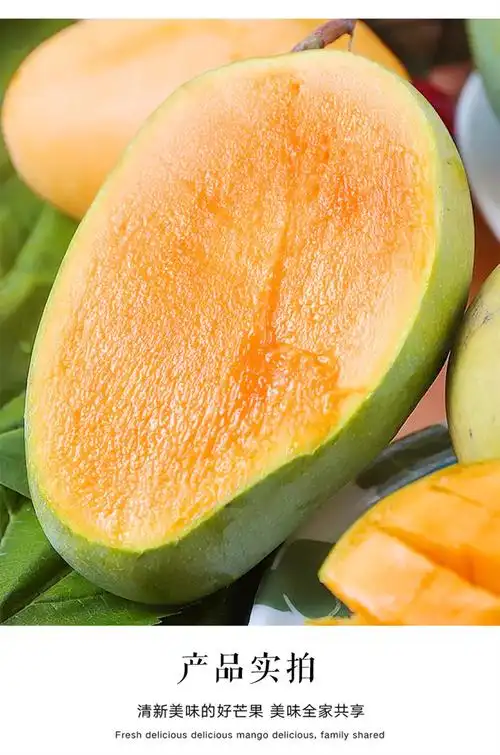 海南特产红玉芒三亚红色芒果新的当季新鲜水果特大果凯特10斤 10斤