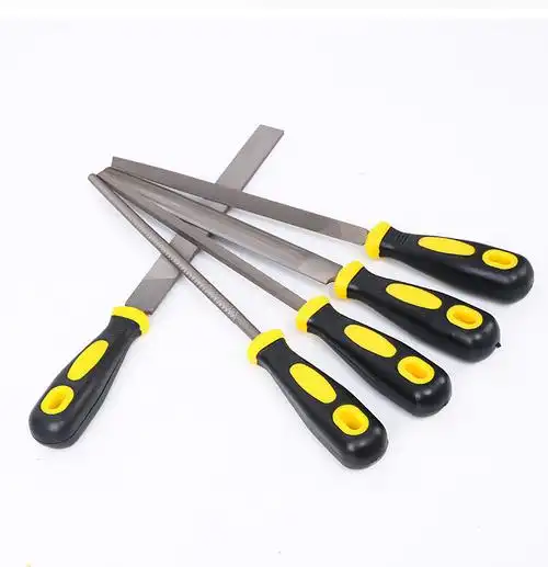 定制定制钢锉锉刀金属钢扁锉圆锉半圆三角钳工锉打磨工具木工矬子磨铁