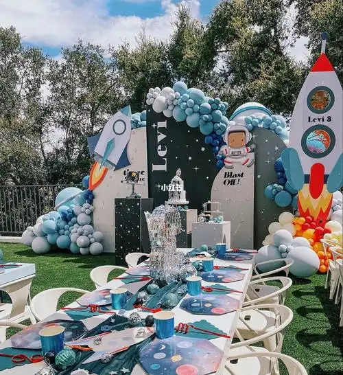 户外宝宝宴布置生日派对布置