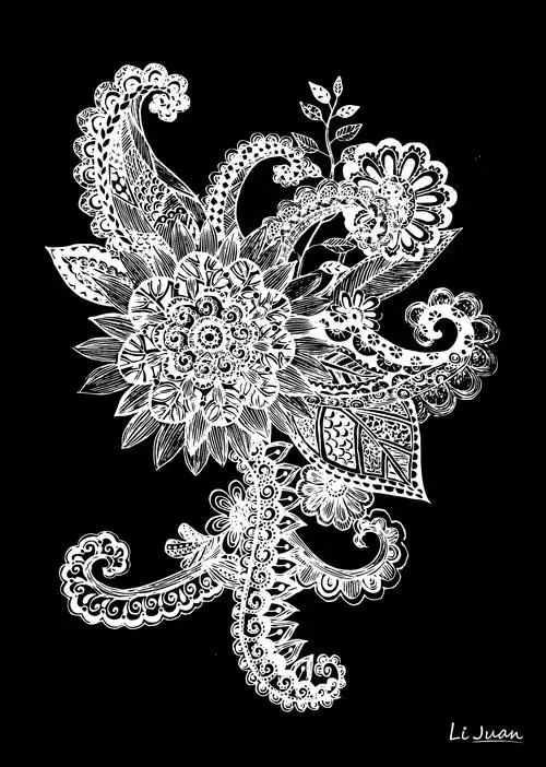 线条画|纯艺术|绘画|李娟lj_原创作品-站酷zcool