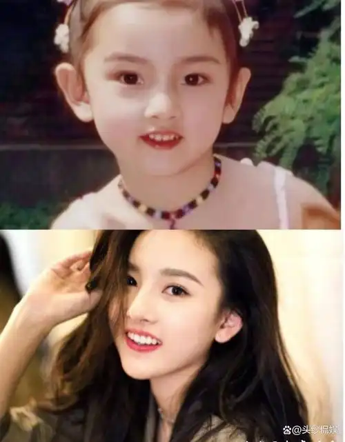 女星儿时照片对比刘亦菲模样未变她偷偷加表情包被无情拆穿