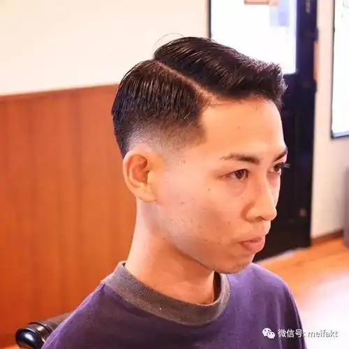 男士经典侧分发型