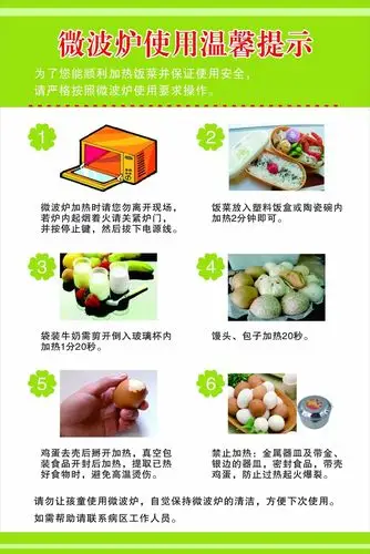 微波炉使用方法
