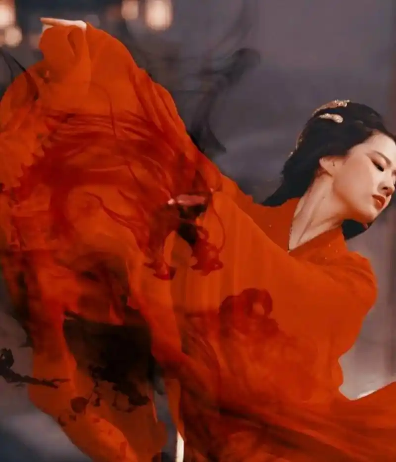 女明星红衣古装合集