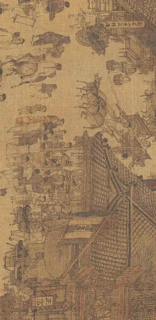 北宋张择端风俗画《清明上河图》