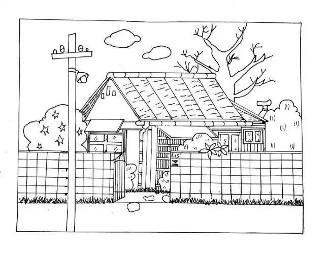 名场面打卡,看线条画谁能一眼看出来呢#永远的樱桃小丸子