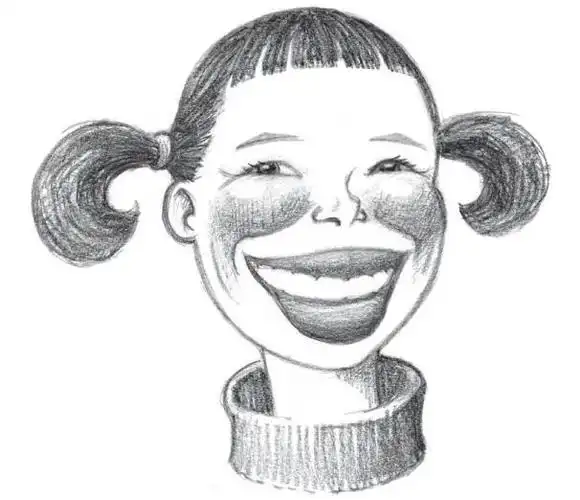 肖像画之漫画肖像教程_人物