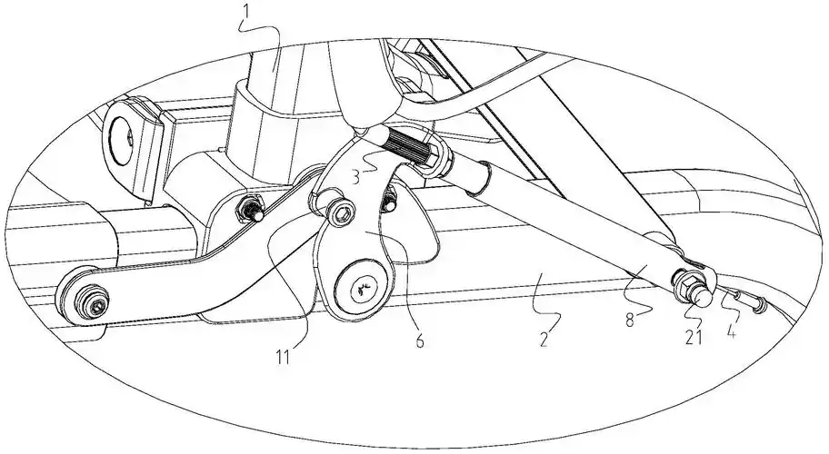 一种轮椅上下折叠结构-爱企查