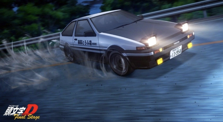 那些年我们曾经看过的赛车动画头文字d