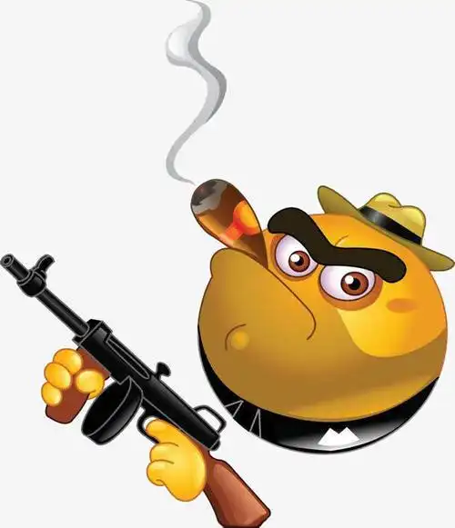 彩色简笔画打枪 简笔画图片大全-蒲城教育文学网