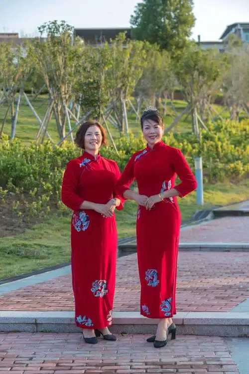 老年大学旗袍班课外活动小记 - 美篇