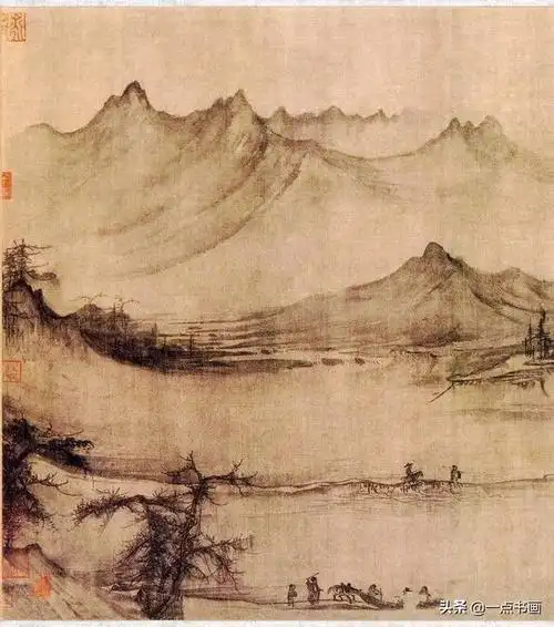 北宋 许道宁《渔父图》鉴赏