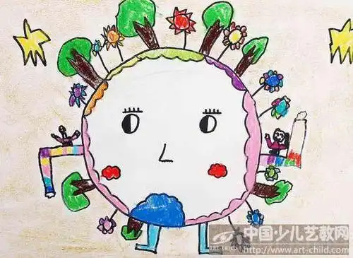 作品名称:  《地球妈妈我爱您》