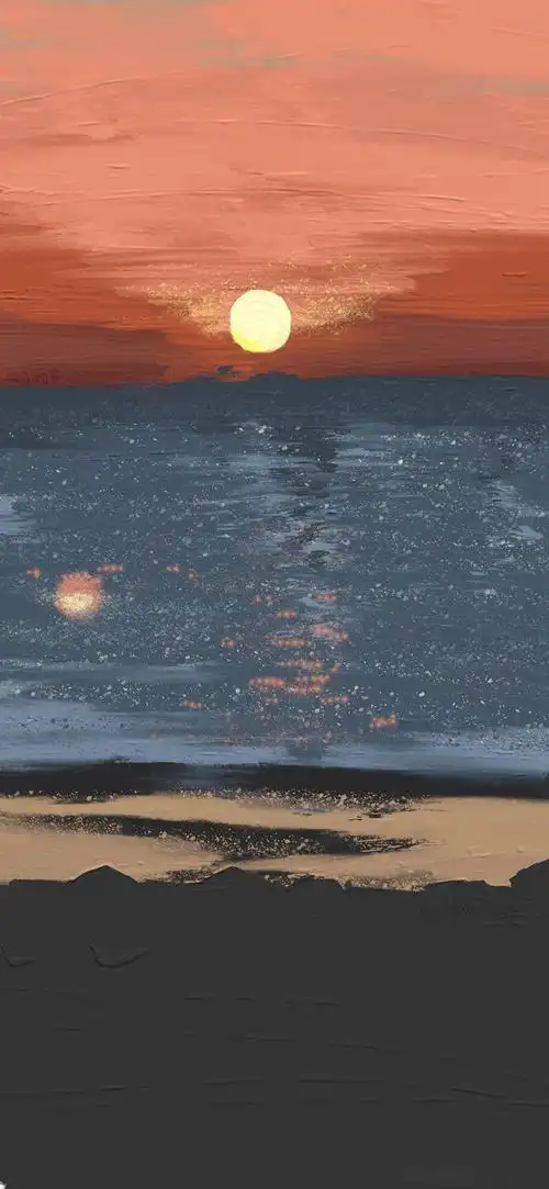 治愈系天空背景图片