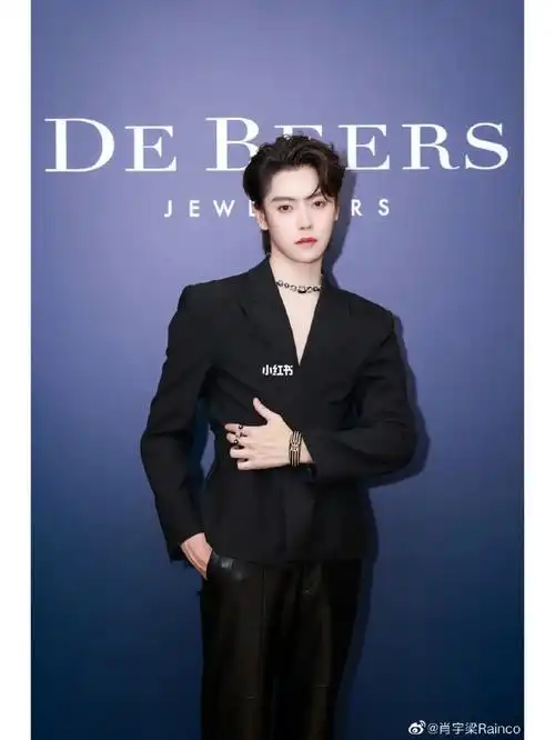 肖宇梁debeers气质与珠宝很相配