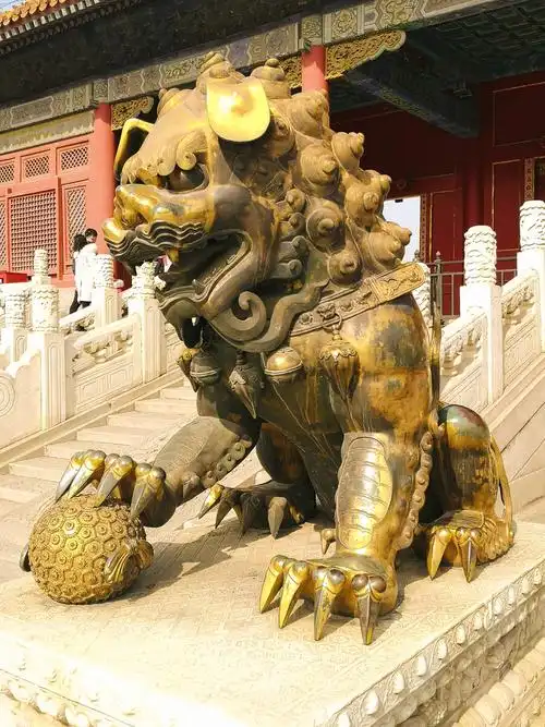 故宫博物院的狮子