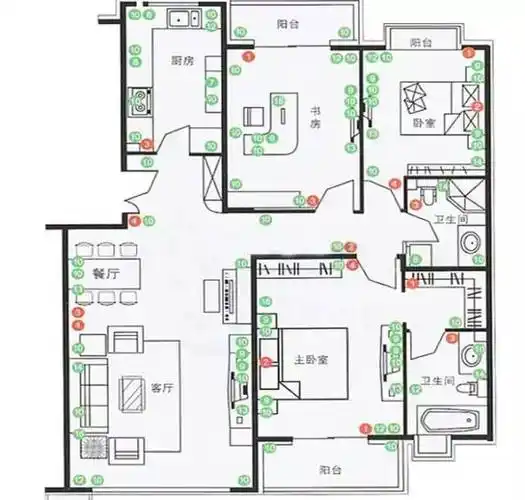 涨姿势新房装修水电点位要这么布置