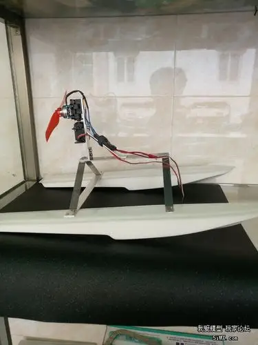 手工diy pvc管涵道船模,照模友的做的,在此表示感谢!