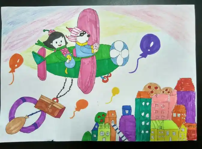 鹿城小学2017年千人现场绘画大赛--六年级优秀作品