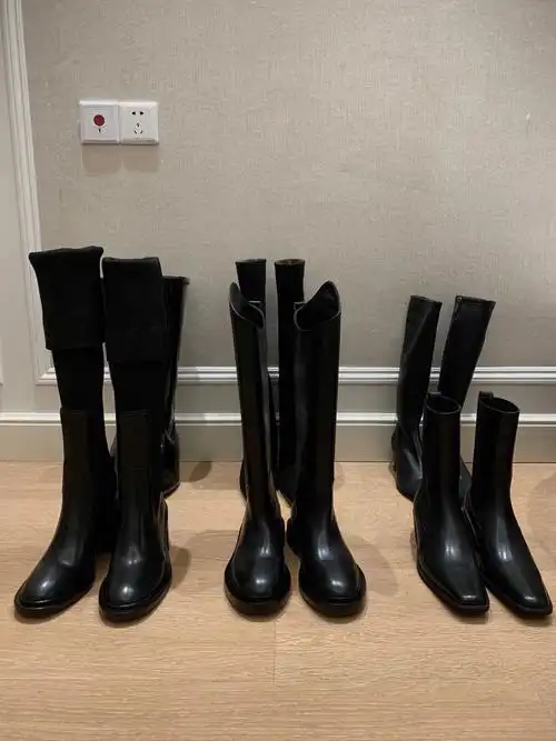 冬天靴子合集钟爱黑色