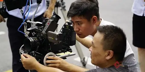 浙江火电企业宣传片拍摄现场