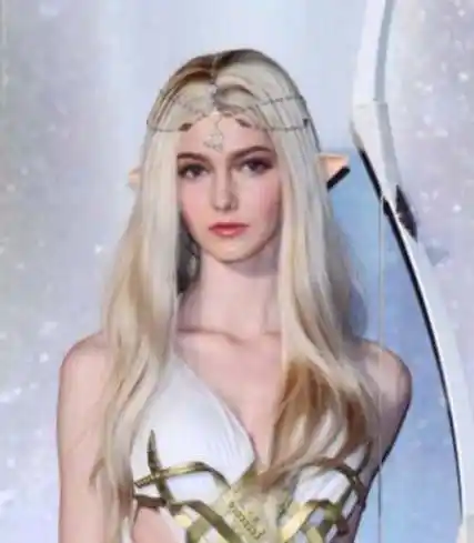 加拿大模特莎凡娜布莱德被誉为落入凡间的精灵中