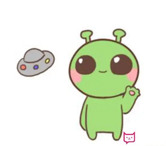卡通简笔画,超可爱的外星人简笔画 - 伴宝网