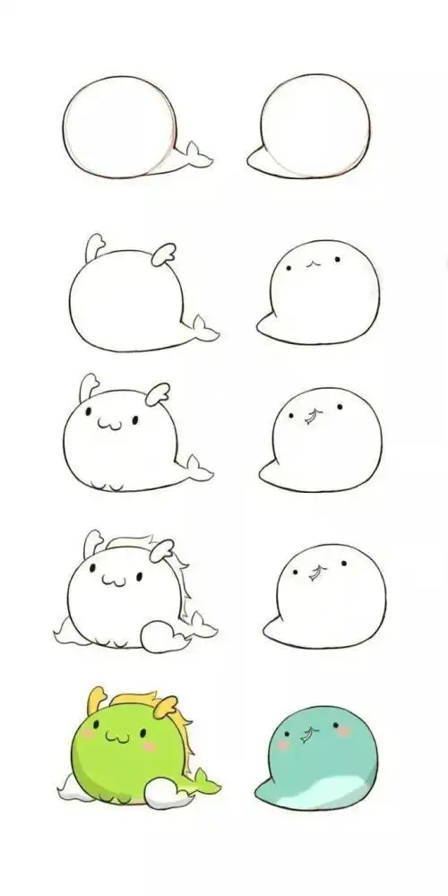 100种可爱简笔画