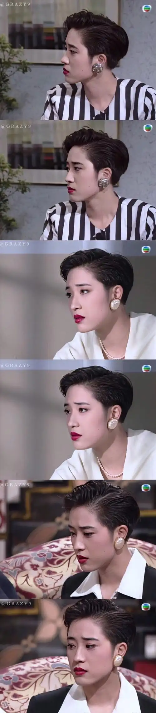 陈法蓉短发女神