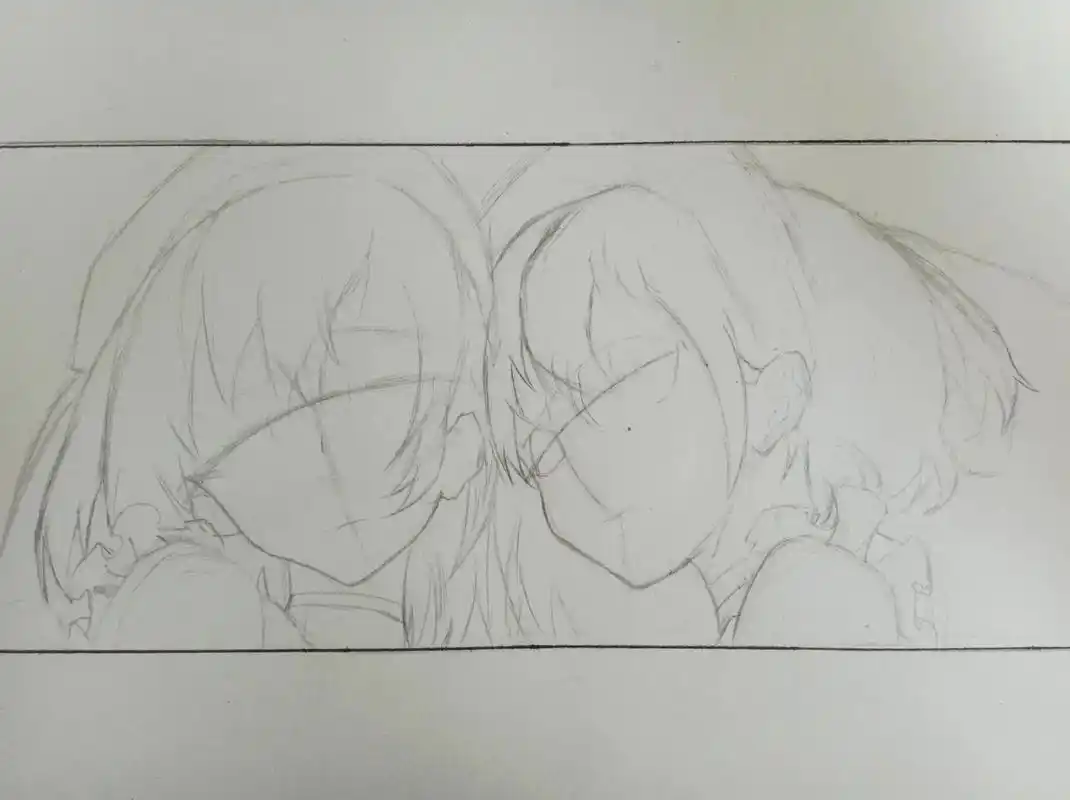 二次元 #画渣 #临摹 #今天你画画了吗  - 抖音