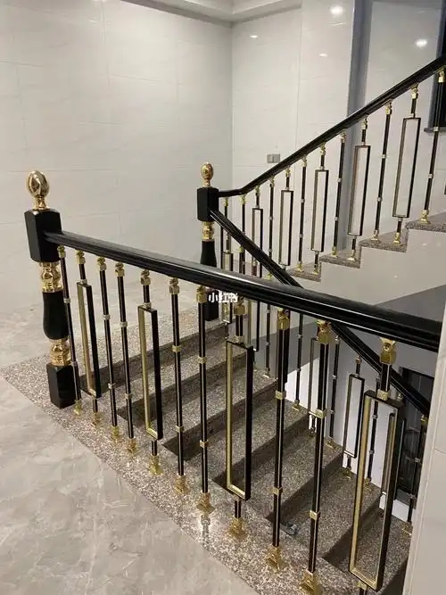 别墅轻奢楼梯扶手护栏