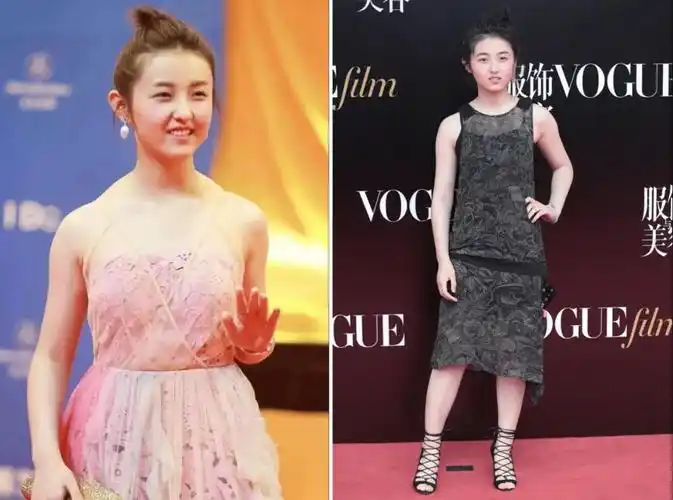 原创小个子张子枫从穿衣土妞变时尚达人!盐系风舒服耐看,清新自然!