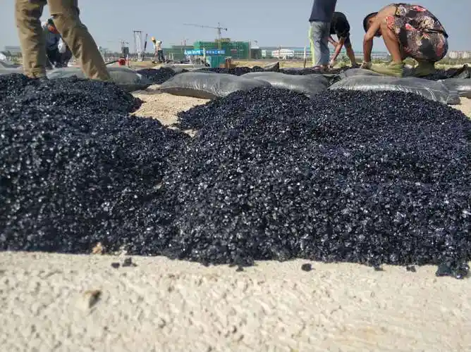 供应江苏扬州罐底沥青砂垫层施工减工序提效率